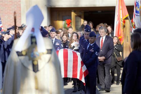 Funeral for Pittsfield airman killed in Japan